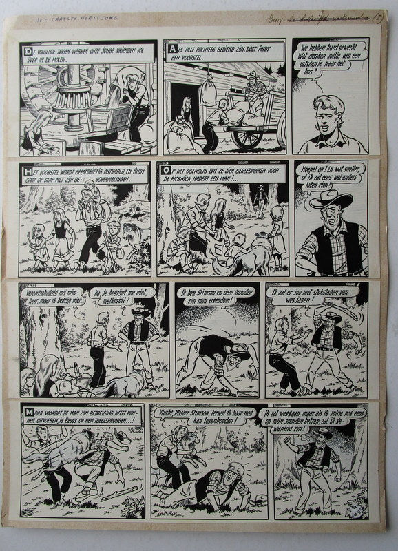 Originele pagina - Het laatste hertejong