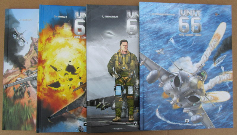 Unit 66 hardcover deel 1 tot 4 - 50 euro