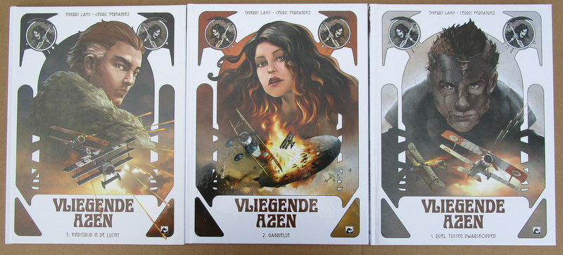 Vliegende azen deel 1 tot 3 - hardcover - 35 euro