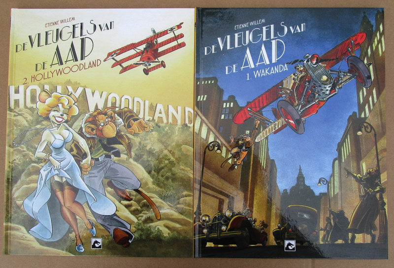 De vleugels van de aap - deel 1 en 2 - Hardcover - 20 euro