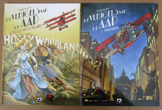 De vleugels van de aap - deel 1 en 2 - Hardcover - 20 euro