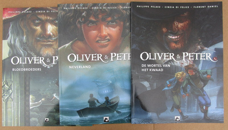 Oliver en Peter deel 1 tot 3 - softcover - 12 euro