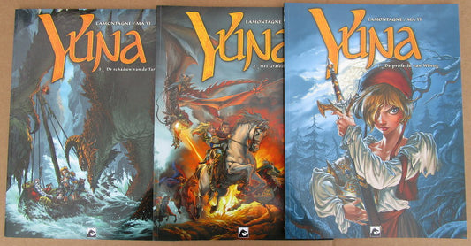 Yuna deel 1 tot 3 - softcover - 15 euro