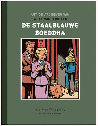 De staalblauwe Boeddha